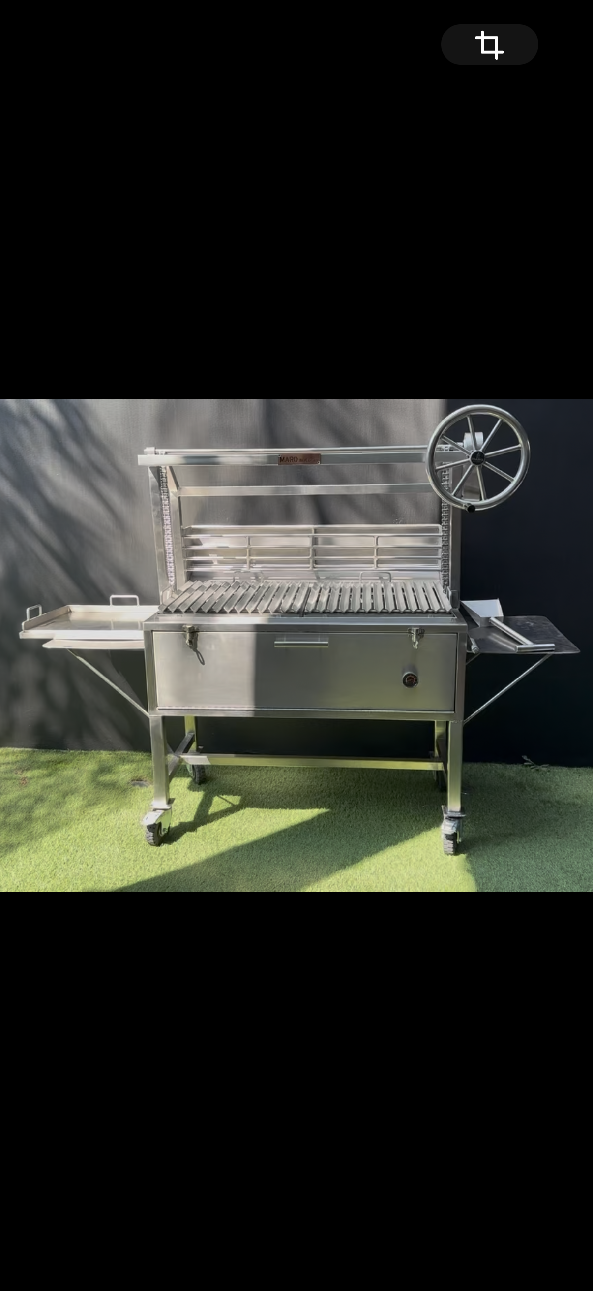 Asador São Paulo 1.2mts pre-venta