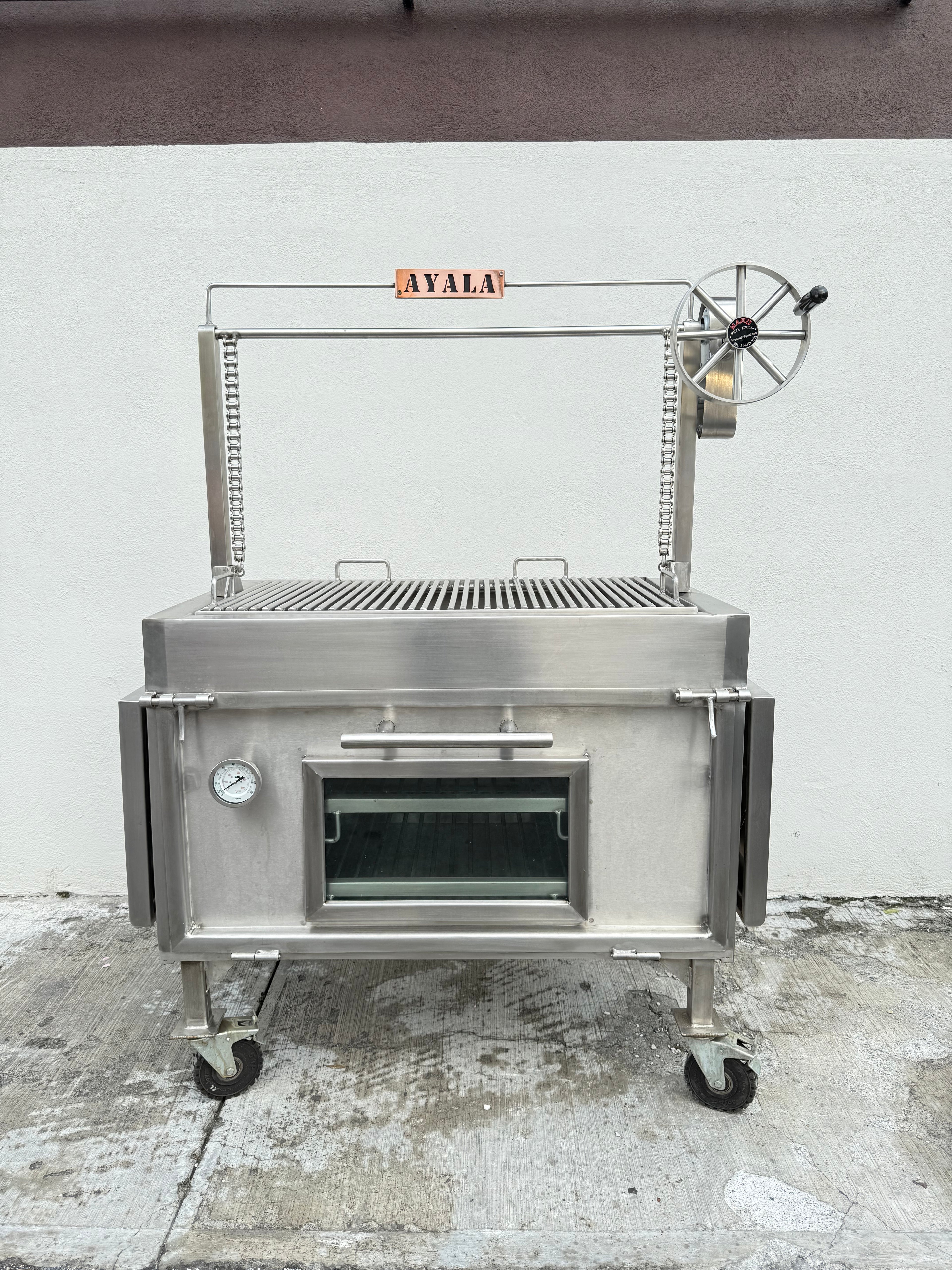 Asador con ataúd Santa María lux