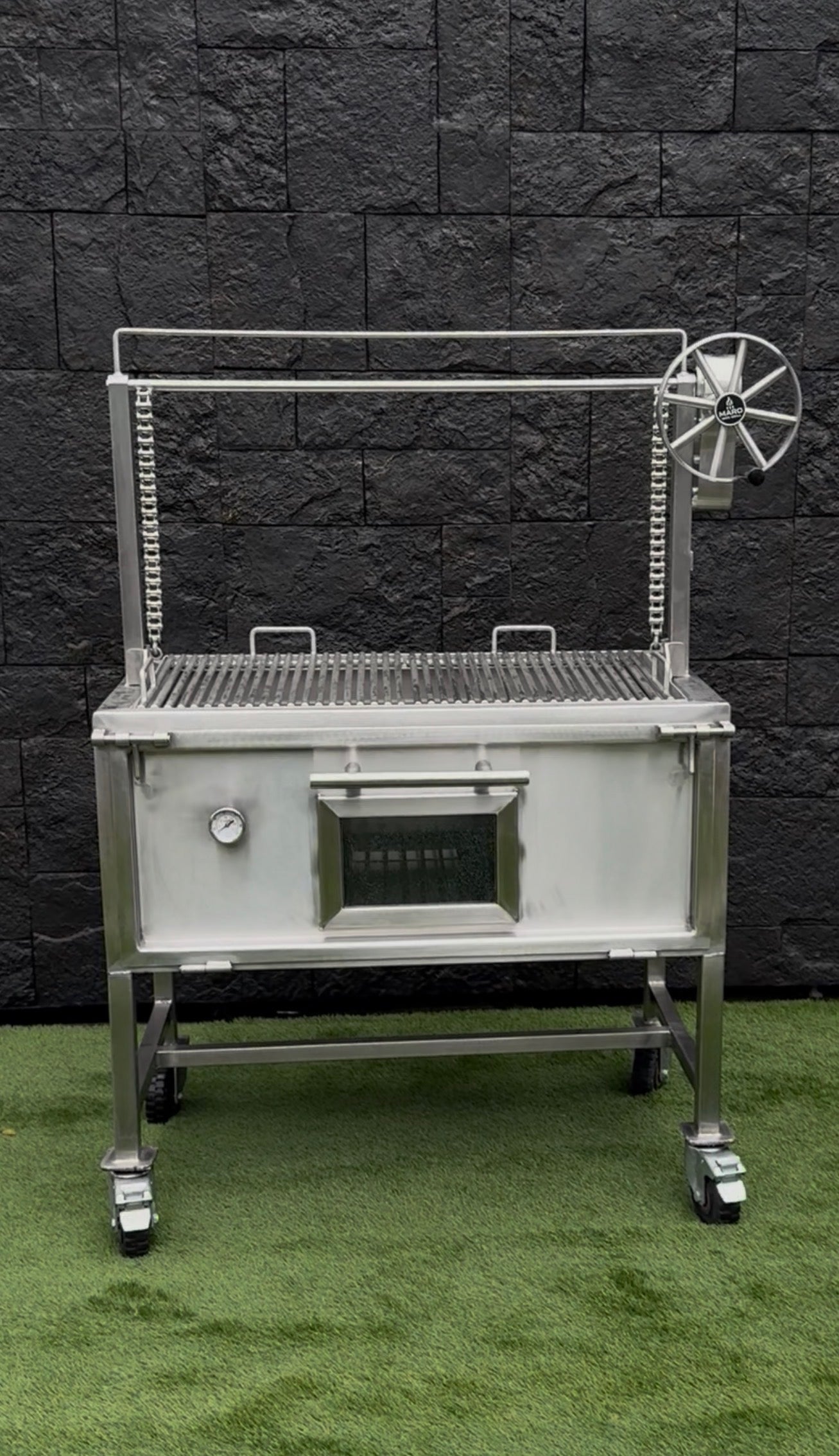 Asador con ataúd y elevador Santa María (4 tamaños)