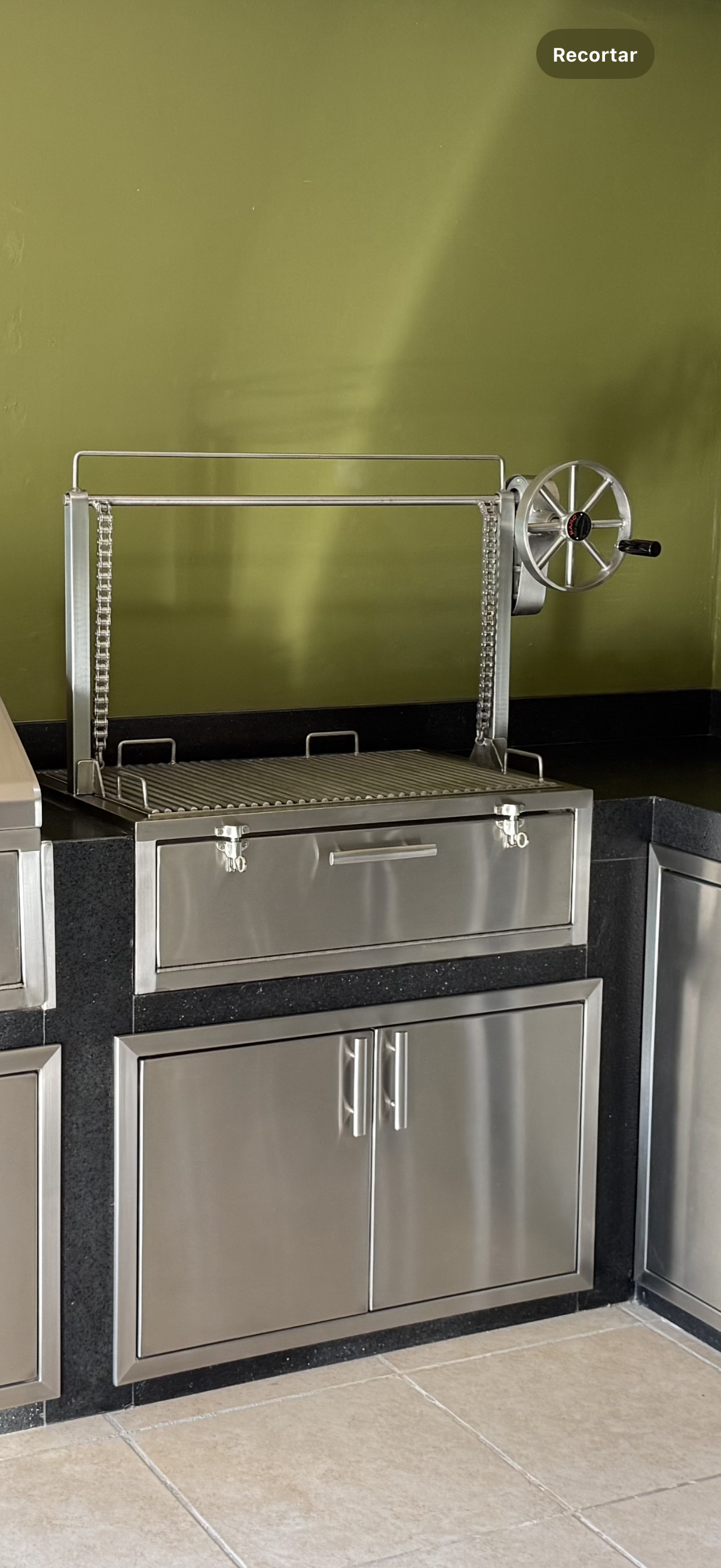 Asador de gabinete
